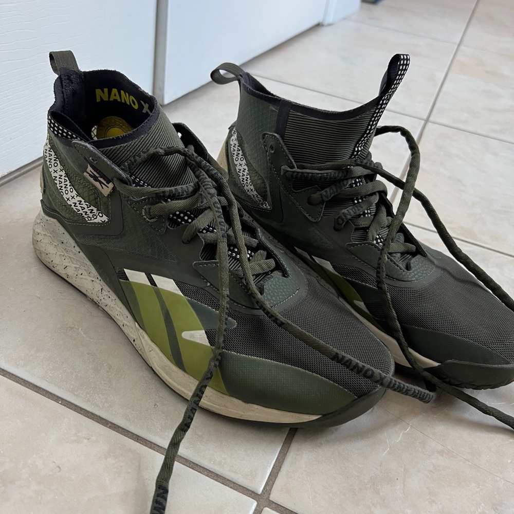 Reebok Nano X UNKWN Men's Shoes - Green,  Size 11